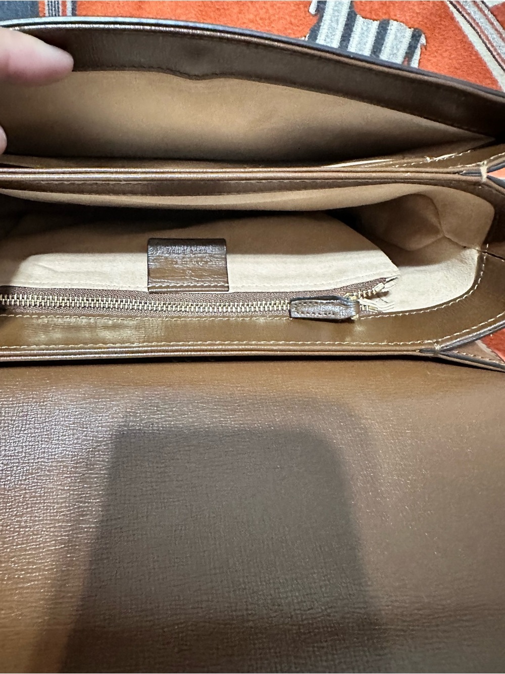 GUCCI ❤️🌟HORSEBIT 1955 RICH BROWN  BAG⭐️ - Picture 14 of 15